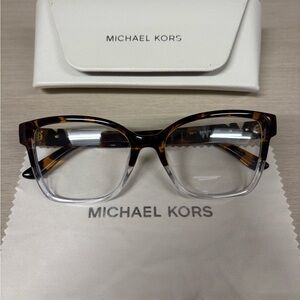 New Michael Kor’s MK 4094U Women’s Eyeglass Frame In Dark Tortoise